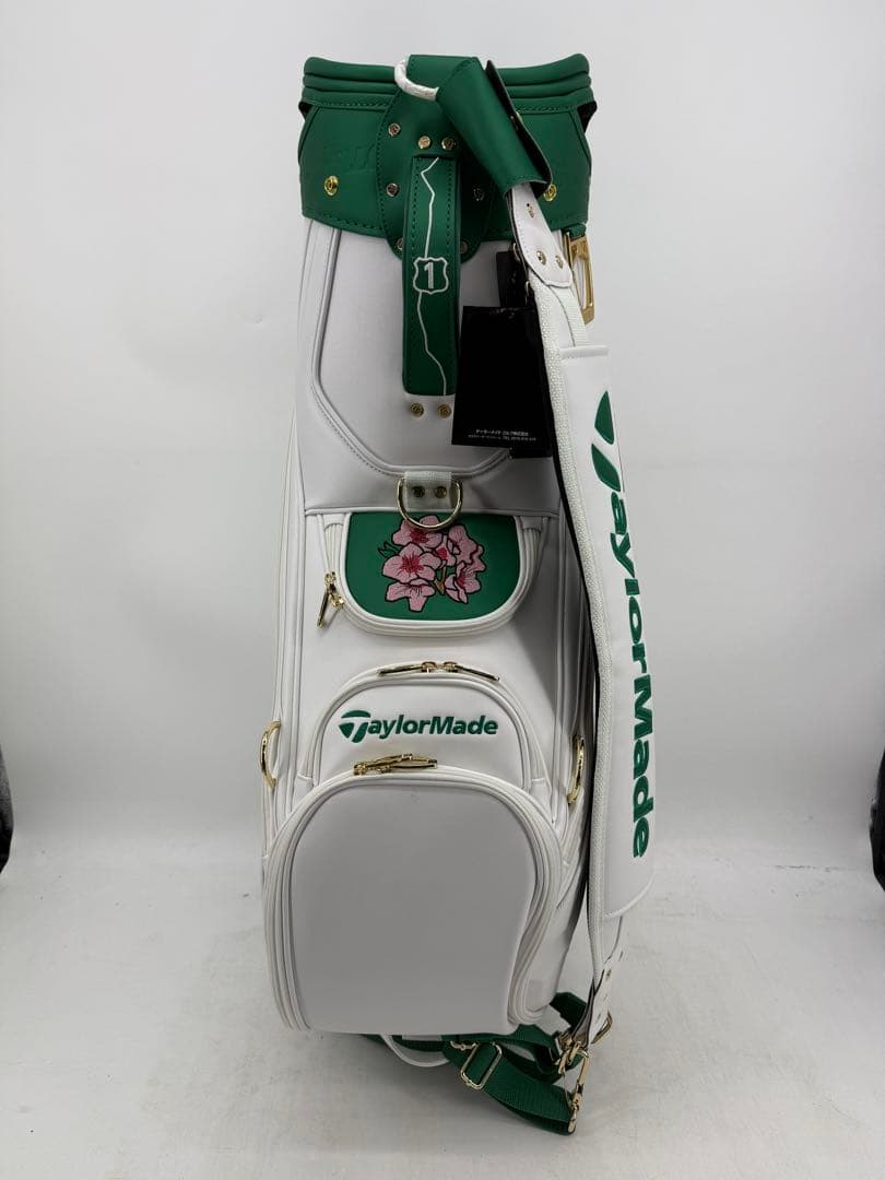 TaylorMade キャディバッグ ホワイト/グリーン21年マスターズ
