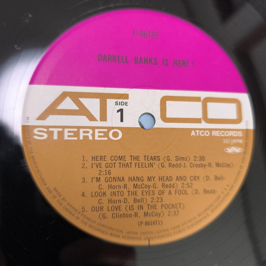 Darrell Banks /ダレル・バンクス　LP レコード 日本盤　ソウル