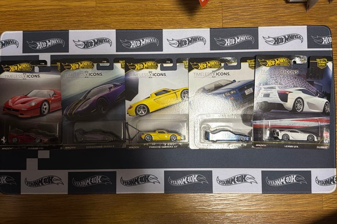 Hot Wheels Timeless Icons 5台セット
