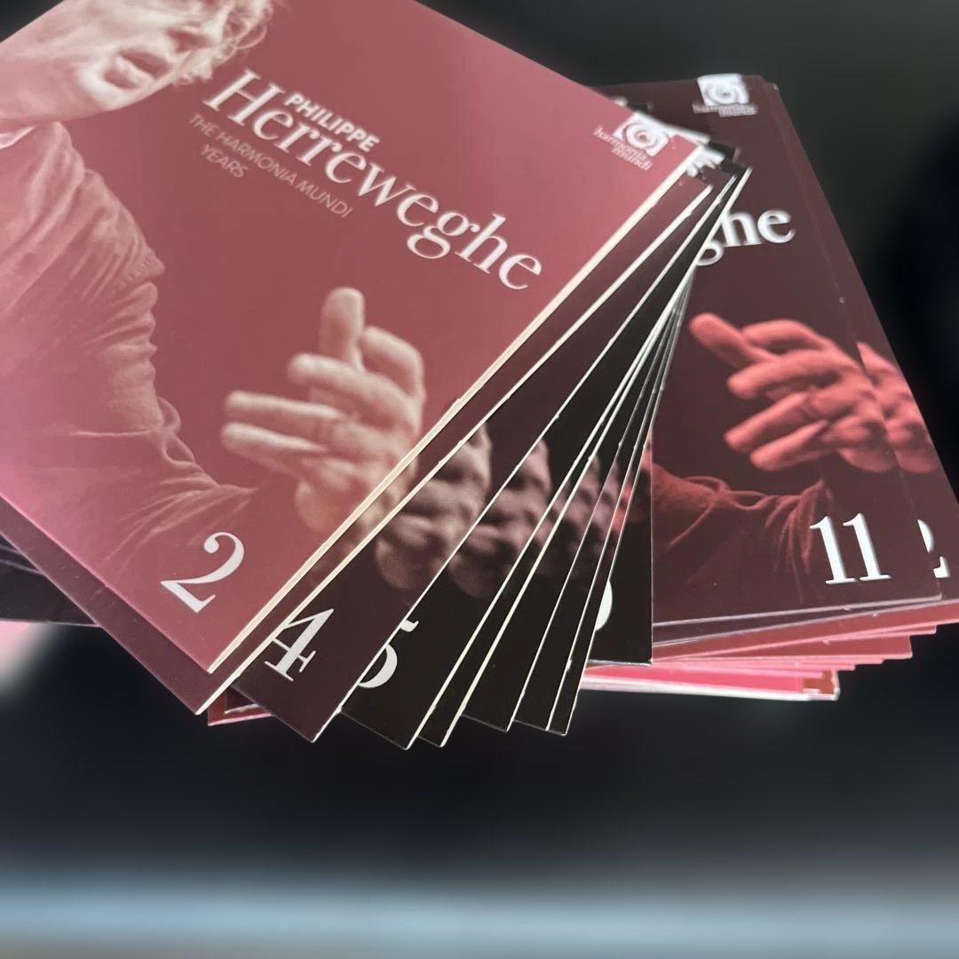 Herrewegheフヘレヴェッヘ／ハルモニア・ムンディ・イヤーズ（30CD）