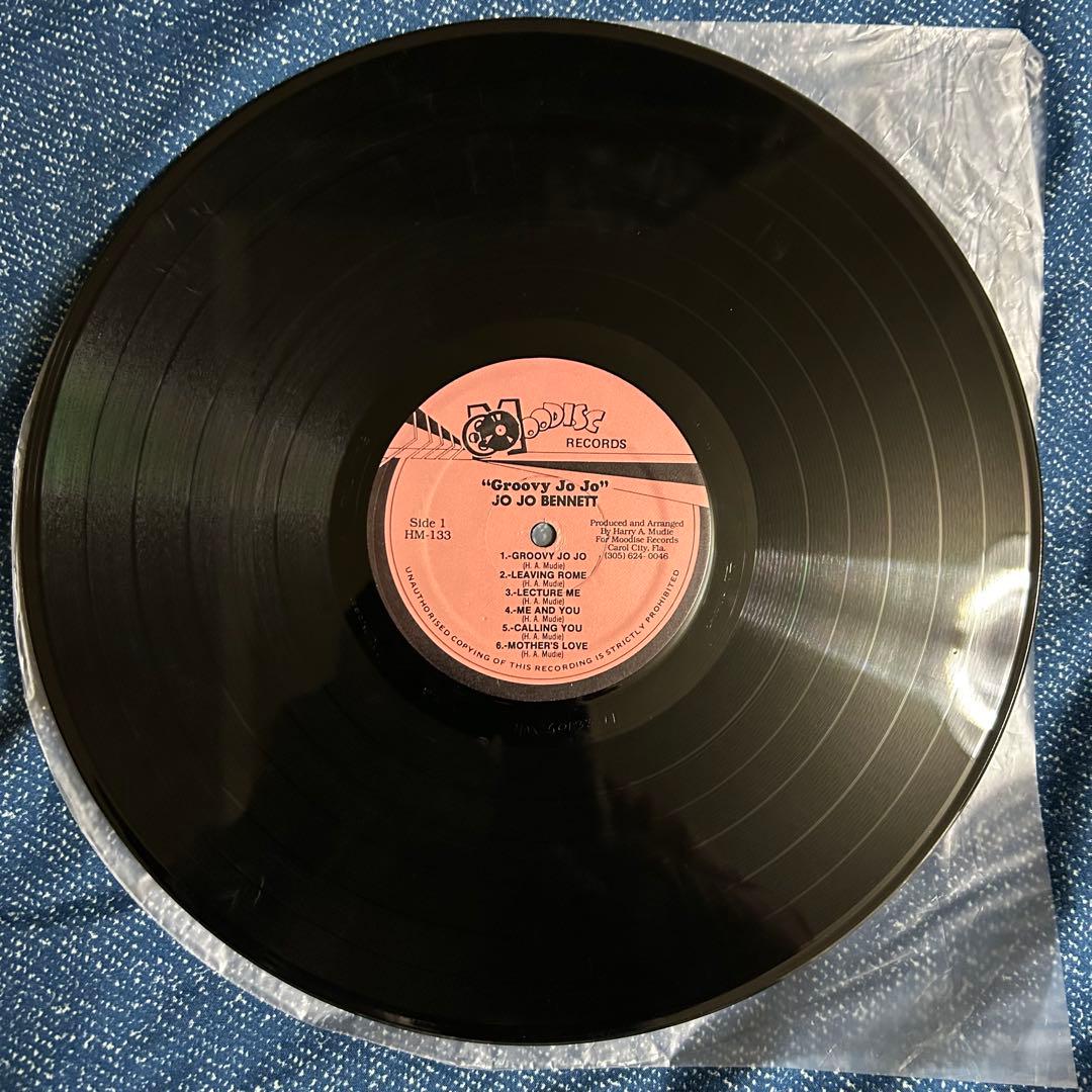 ［珍盤］Jo Jo Bennett Groovy Joe LPレコード レゲエ