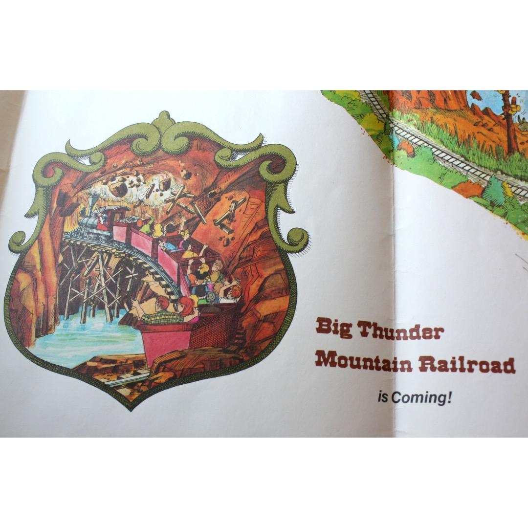 ディズニーランド園内地図　アメリカ（カリフォルニア）　1978年　イラスト　貴重