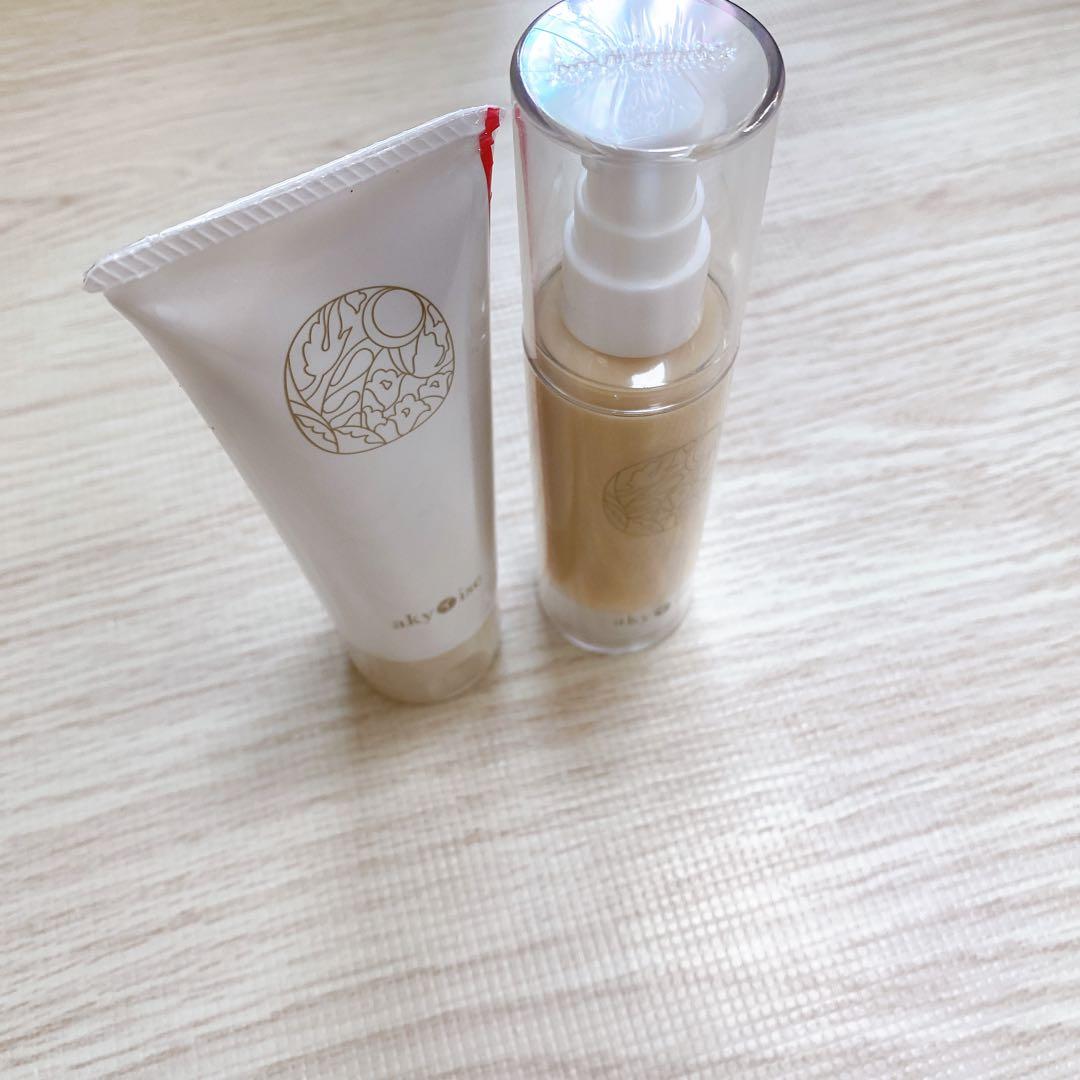 akyrise あきゅらいず 洗顔セット きほんのセレクト 泡もこネット付