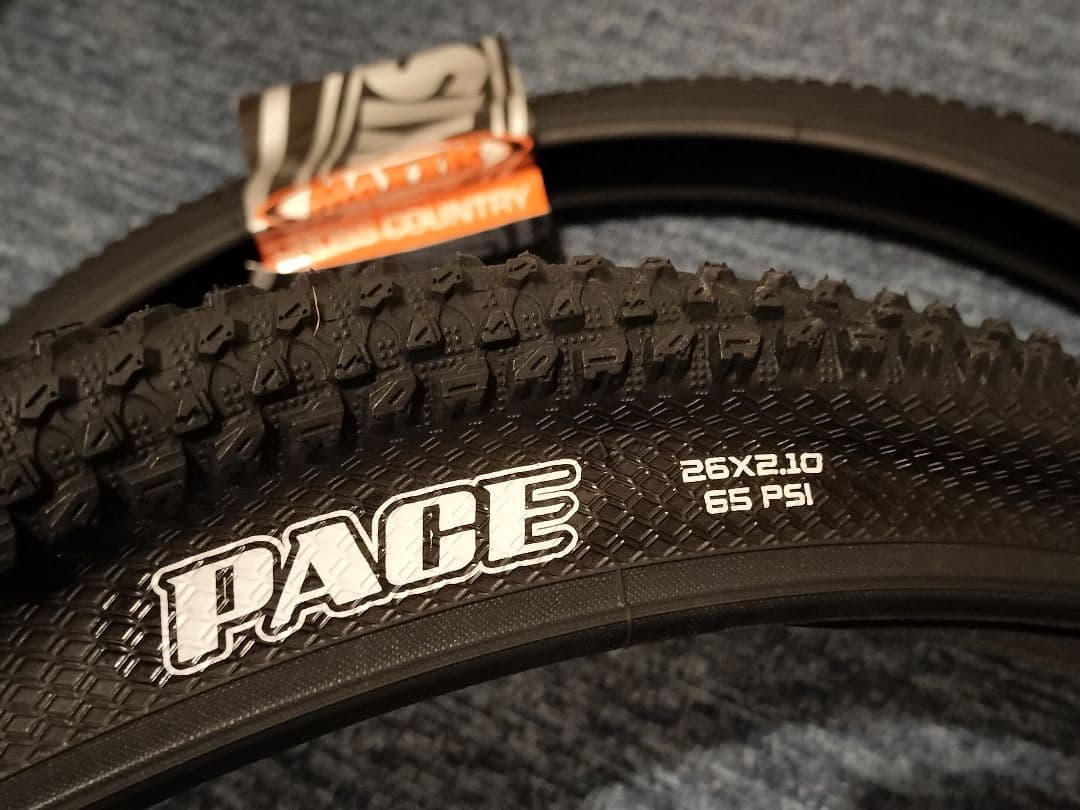 【新品未使用】2本セット MAXXIS PACE 26×2.10MTBタイヤ