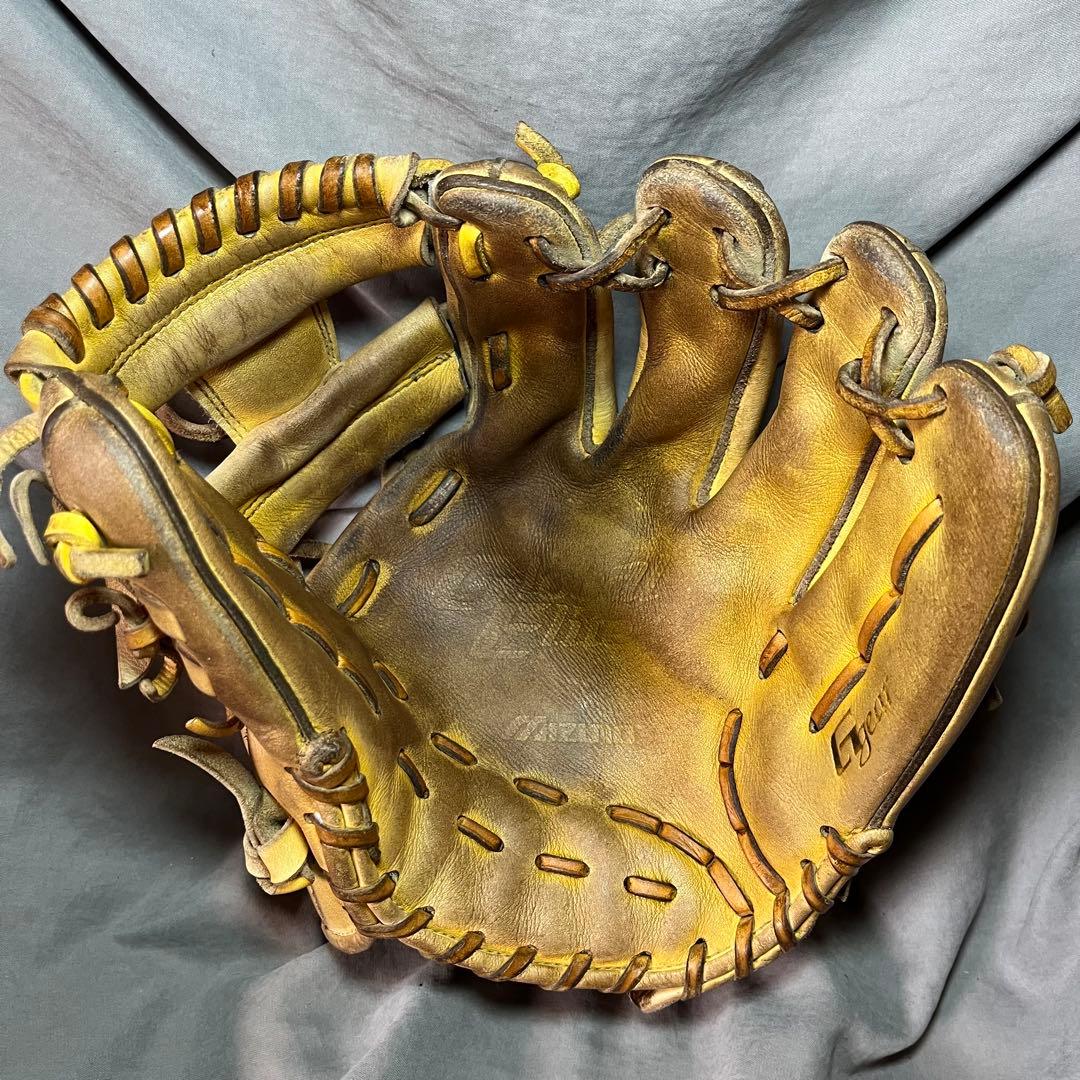 Mizuno グローバルエリート　硬式内野手用グローブ キャメル