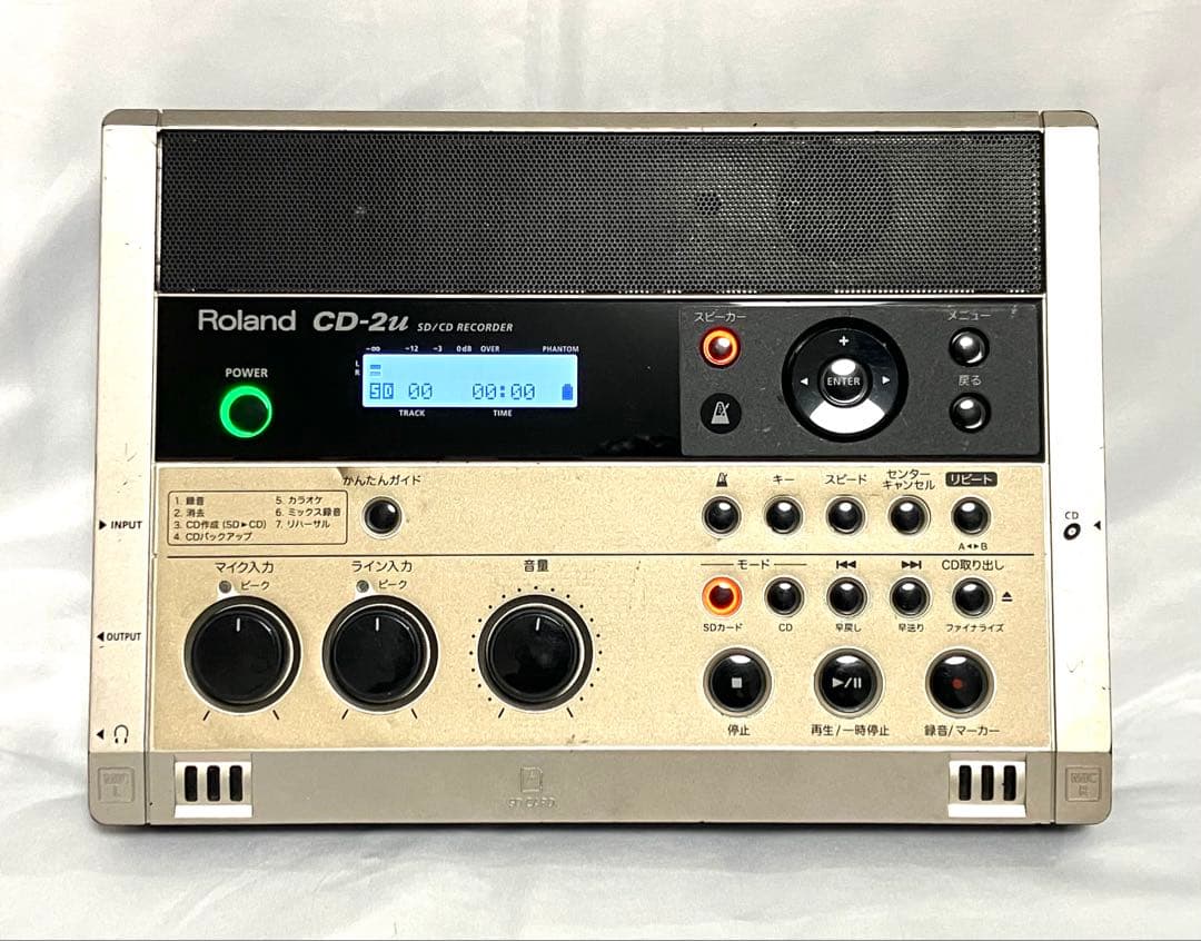 即日発送 Roland CD-2u SD/CDレコーダー 動作品 CD読込不可