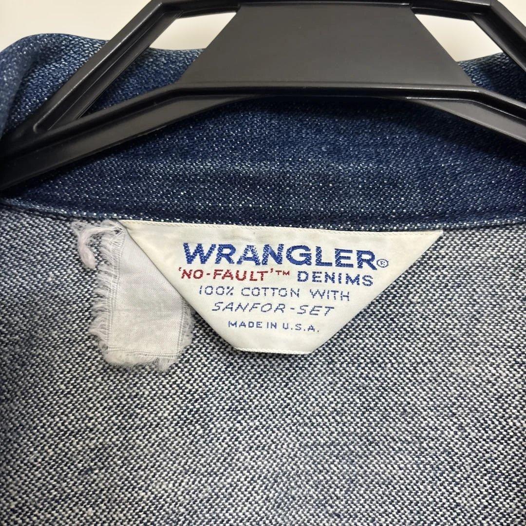 wrangler デニムジャケット　70〜80s