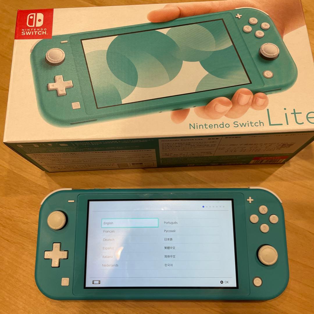 Nintendo SwitchLite ターコイズ