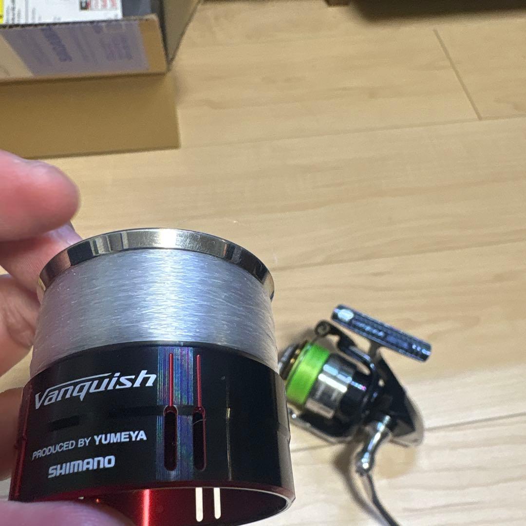 シマノ 12 ヴァンキッシュ 2500HGS 日本製 夢屋スプール　箱無し
