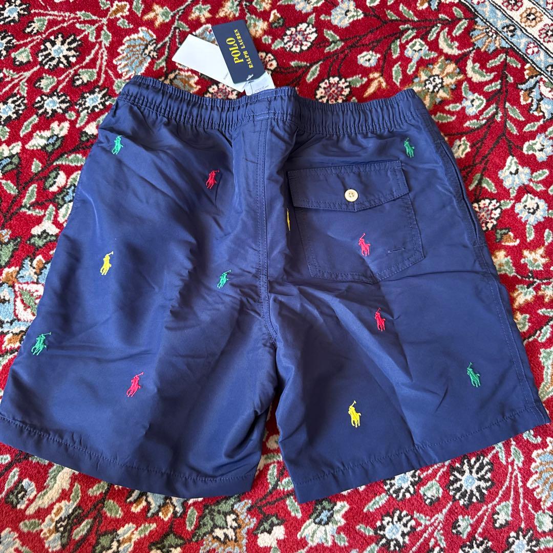 新品未使用タグ付き　Polo Ralph Lauren 水着 Lサイズ ネイビー