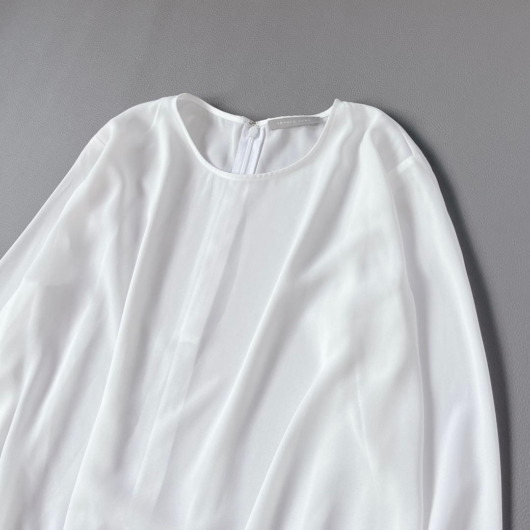 美品✨Theory luxe 近年　ブラウス とろみ M 洗える