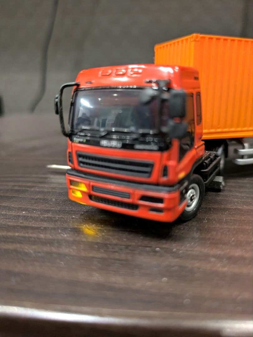 【動作確認済】京商　1/80 いすゞ　ギガマックス　トレーラー