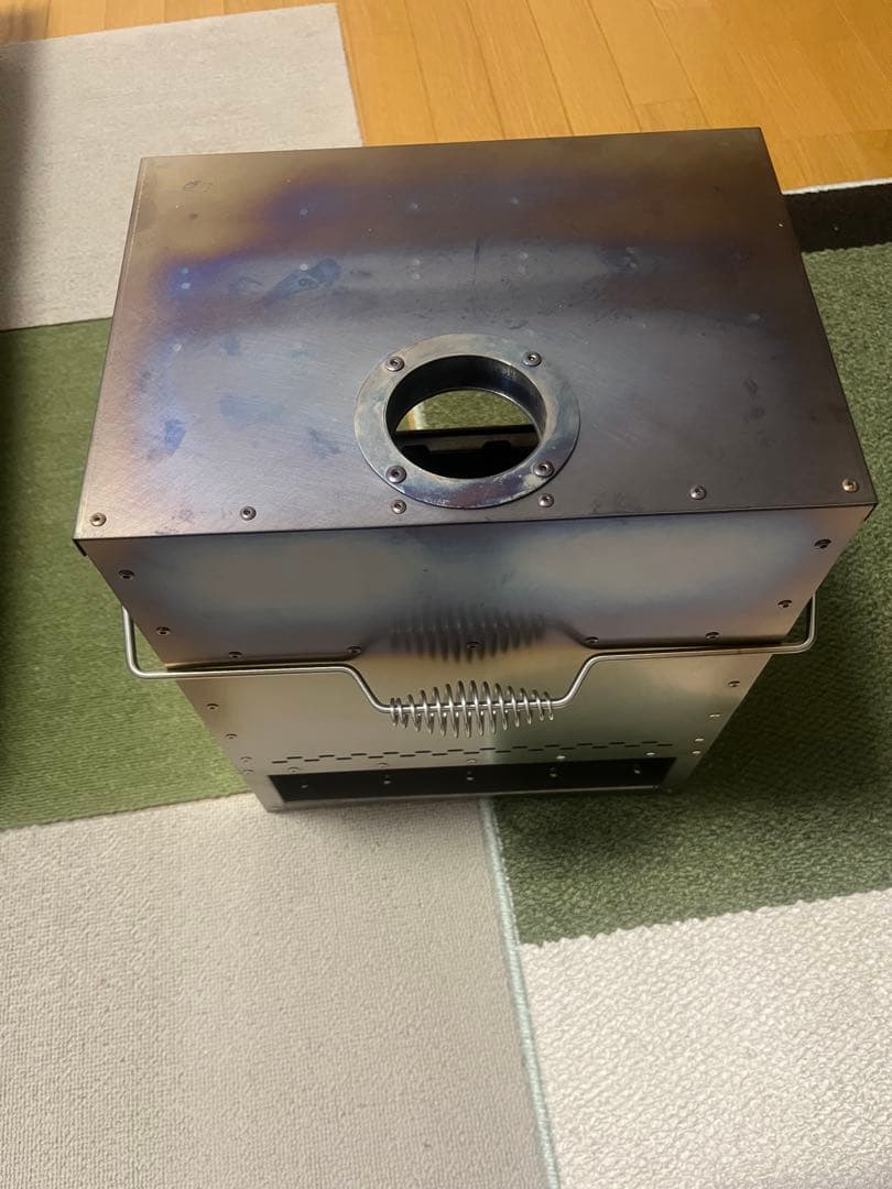 Soomloomチタン製二次燃焼ポータブル暖炉VistaV Titanium