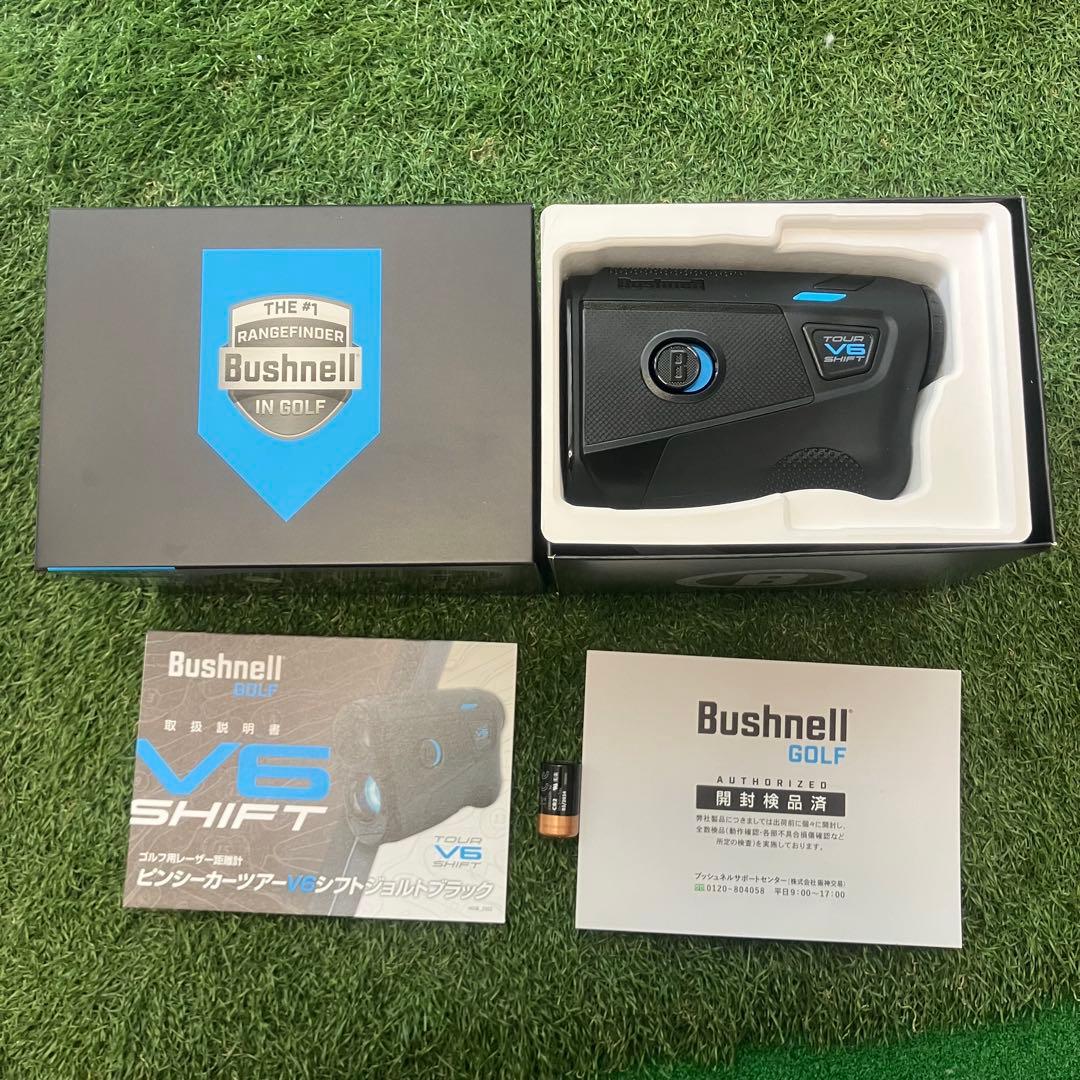 新品　Bushnell TOUR V6 SHIFT ブッシュネル ゴルフ　距離計