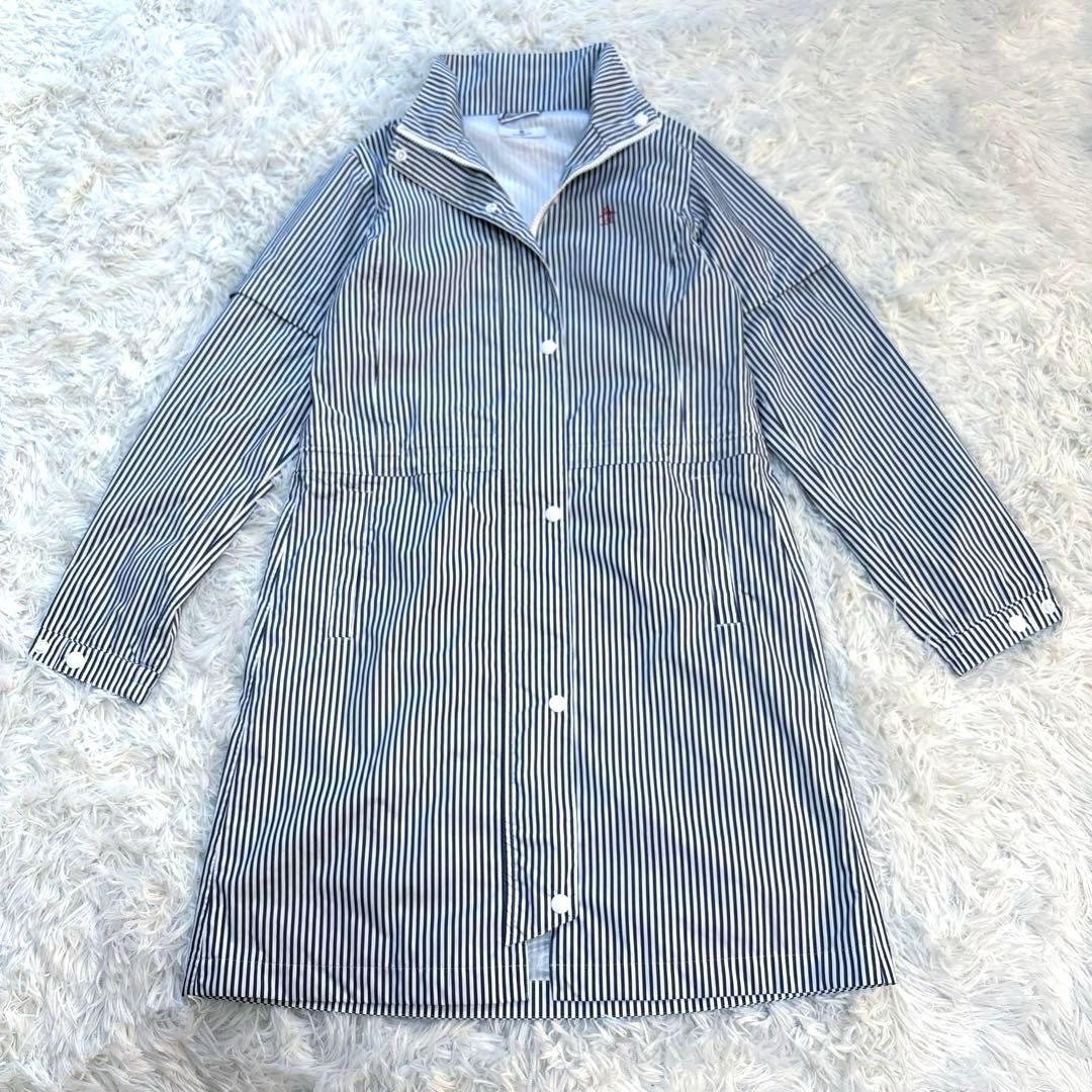 美品マンシングウェアmunsingwearレインワンピース ゴルフスポーツウェア