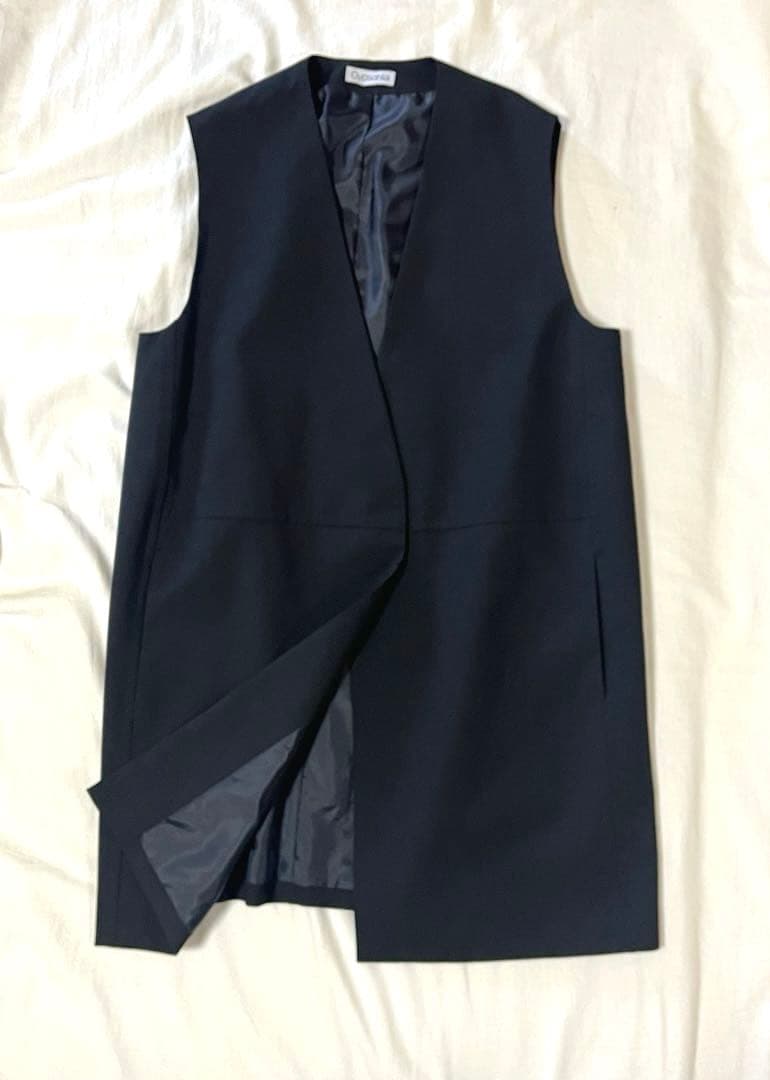 Gypsohila ジプソフィア　ロングジレ　黒　 美品