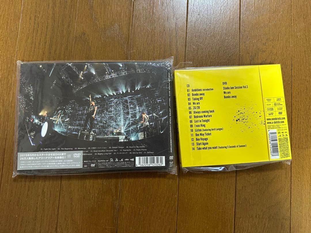 ONE OK ROCK CD ワンオク DVD