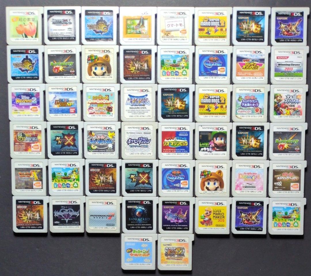 【ソフト単品】3DSソフト　50点セット①　動作確認済み