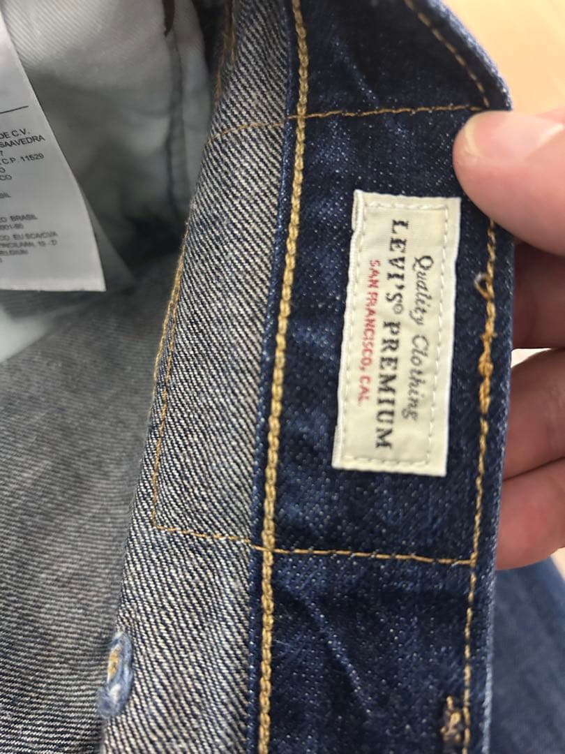 Levi's 501 W40 l32 ビッグE 革パッチ