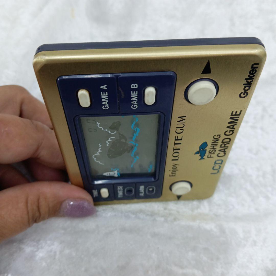 フィッシング　激レア　ロッテ景品　学研　ゲームウォッチ
