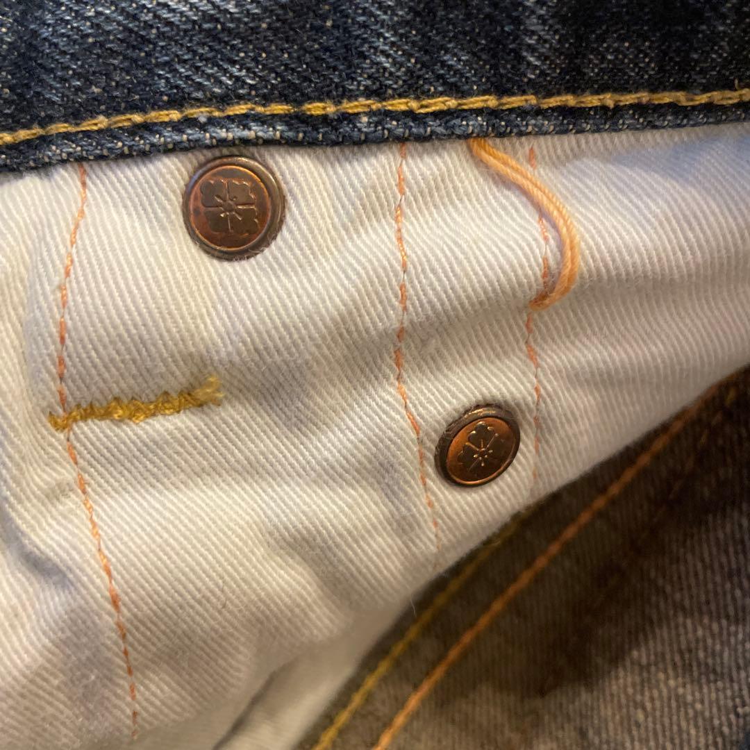 【なおやさま】エビス　evisu 5040 ダークブルーデニム 32x34