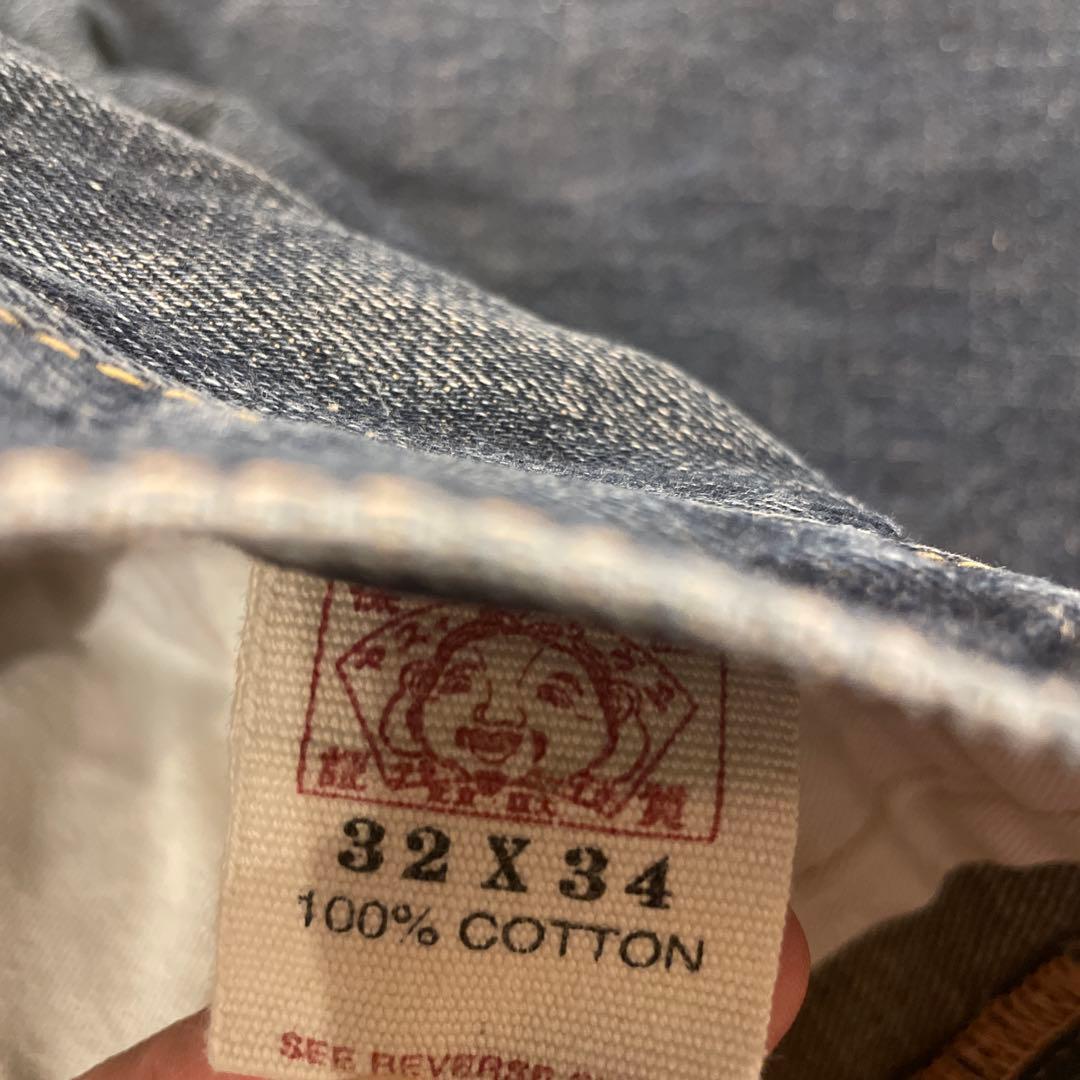 【なおやさま】エビス　evisu 5040 ダークブルーデニム 32x34