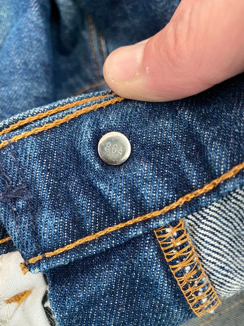 USA製 90s Levi's 505 デニムブルー W31 L34