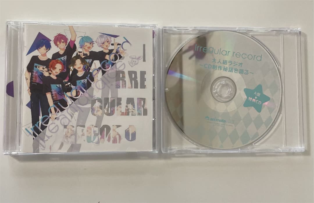 いれいす irregular record アルバム A盤 B盤 特典CD付