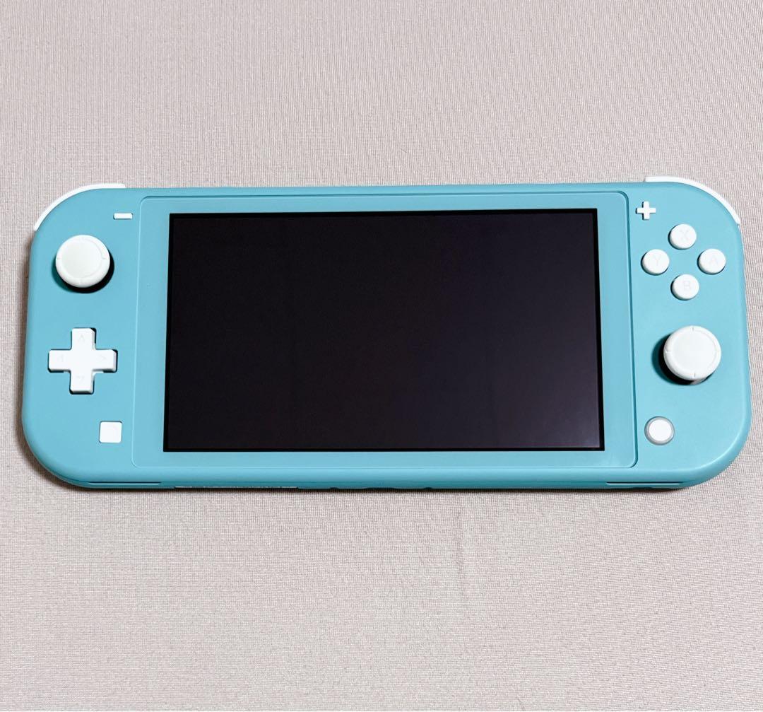 美品 Nintendo Switch Lite ターコイズ ソフト付 バラ売り可