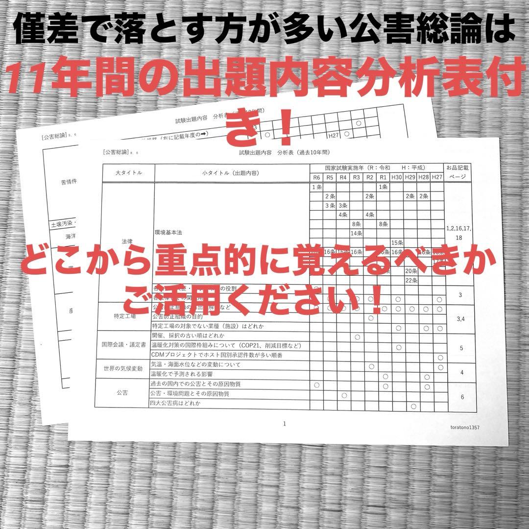 【これだけ合格ノート　水質１種】　公害防止管理者　令和８年用