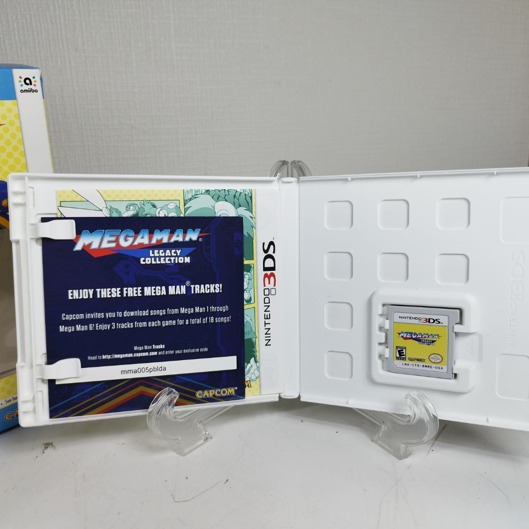 ロックマン レガシー コレクション ゴールド アミーボ 美品 3DS I6E5