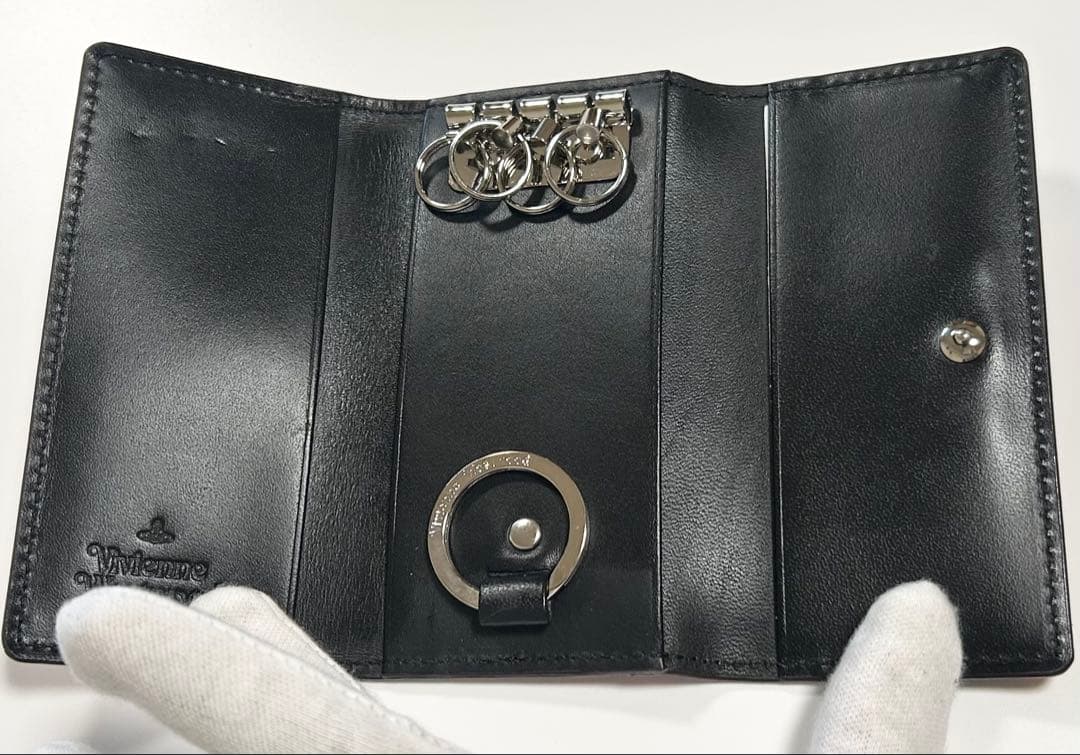 Vivienne Westwood キーケース エナメル レザー 4連