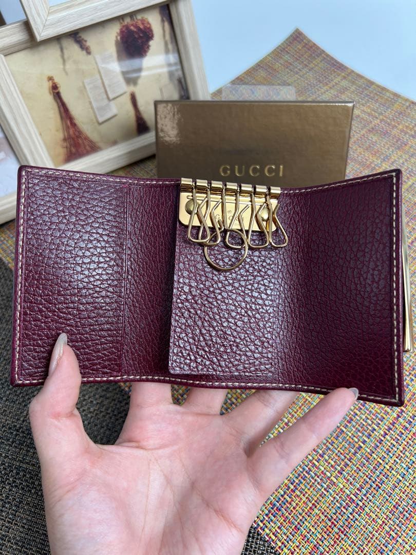 ✨極美品✨GUCCI グッチ シェリーライン　６連キーケース　箱付き