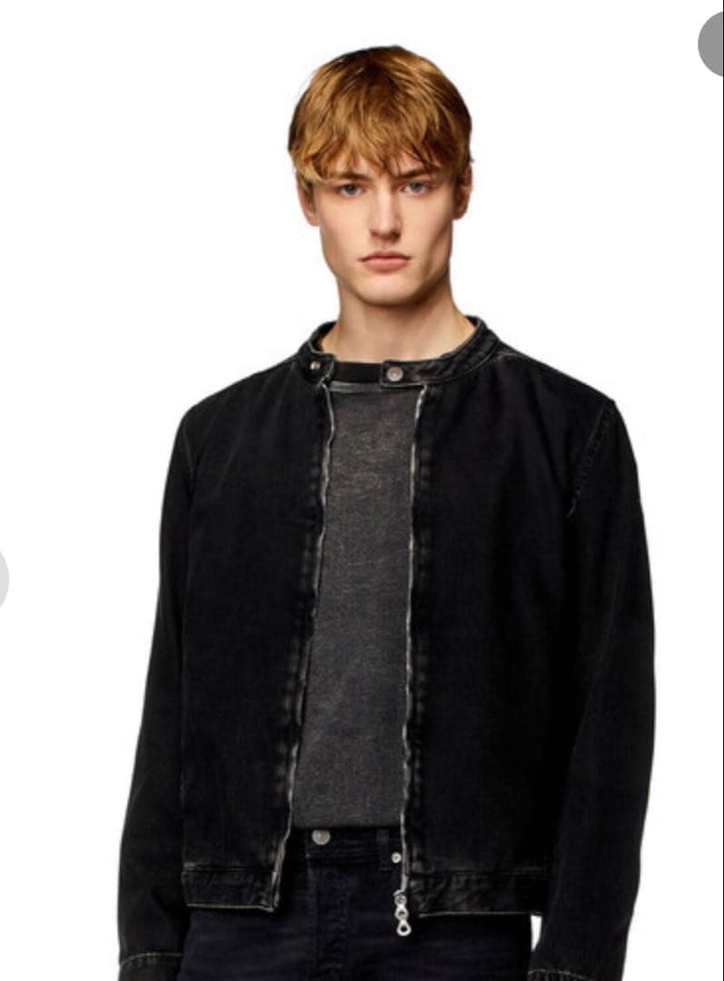 だ*ー様 DIESEL ブラックデニム D-GLORY JACKET
