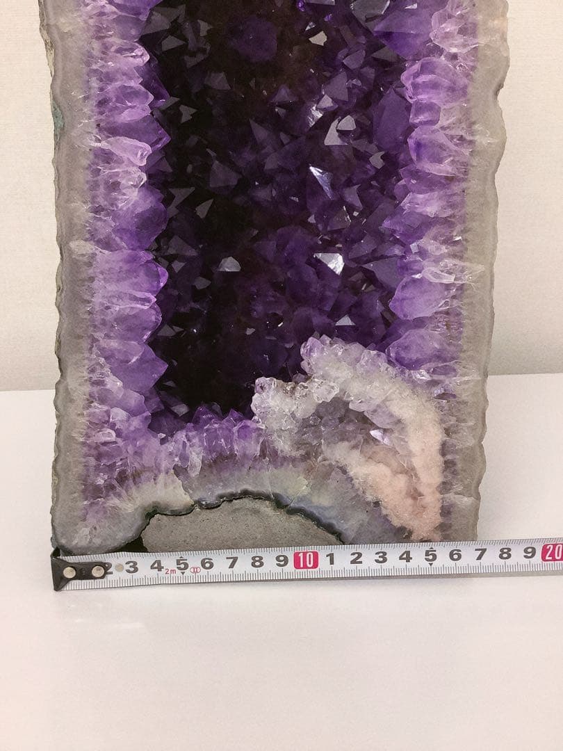 天然アメジストドーム 縦型 紫水晶 原石 パワーストーン