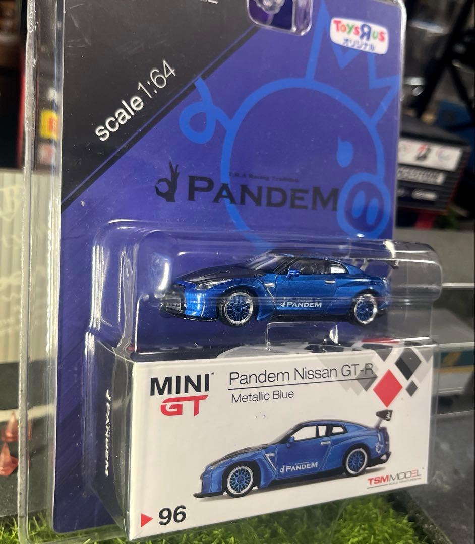 トイザらス限定　miniGT R35 1/64 メタリックブルー 完全未開封