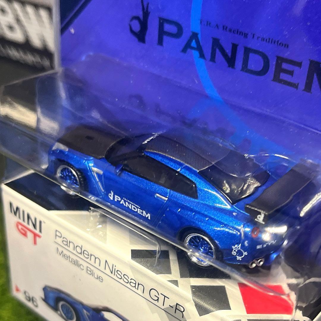 トイザらス限定　miniGT R35 1/64 メタリックブルー 完全未開封