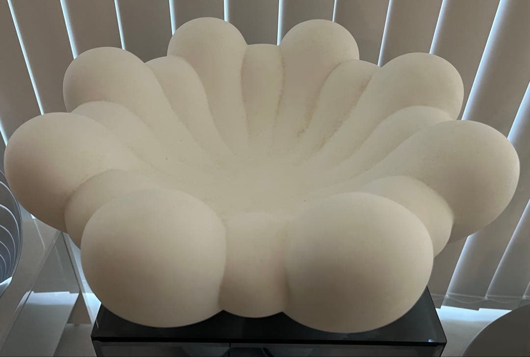 小物入れ 101  Bloom Tray Big Bone White