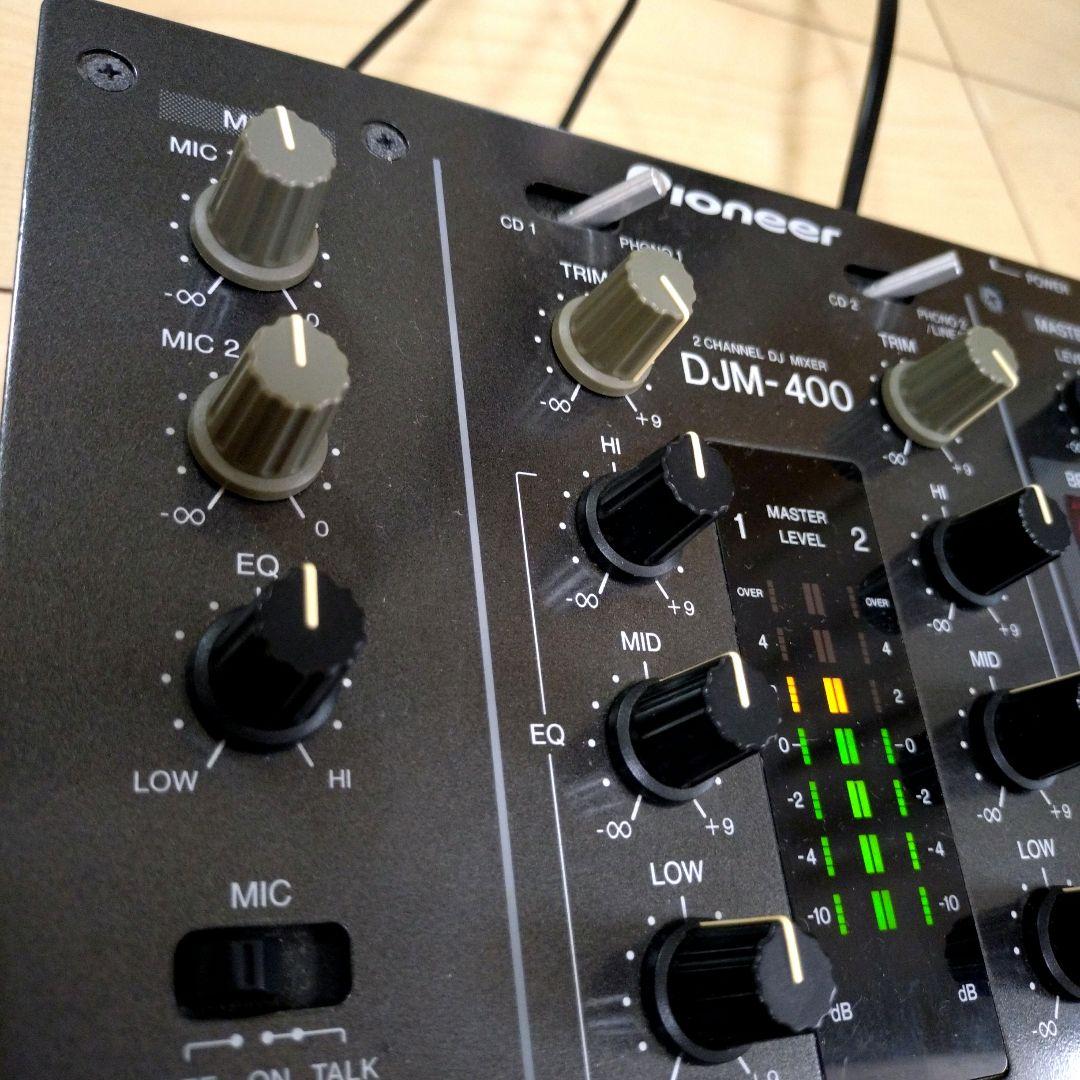 【完動品】Pioneer DJM-400 DJミキサー