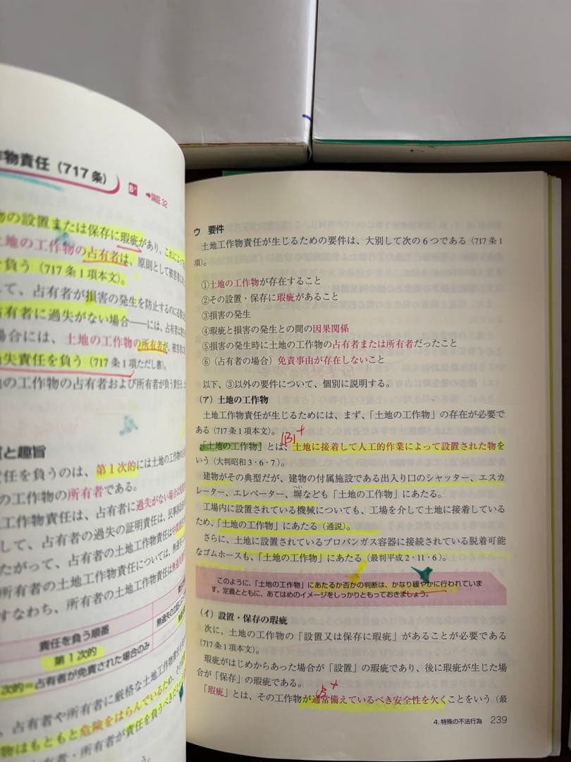 【現行最新版呉クラス基礎マスター 民法5冊セット講義マーク・書き込みあり