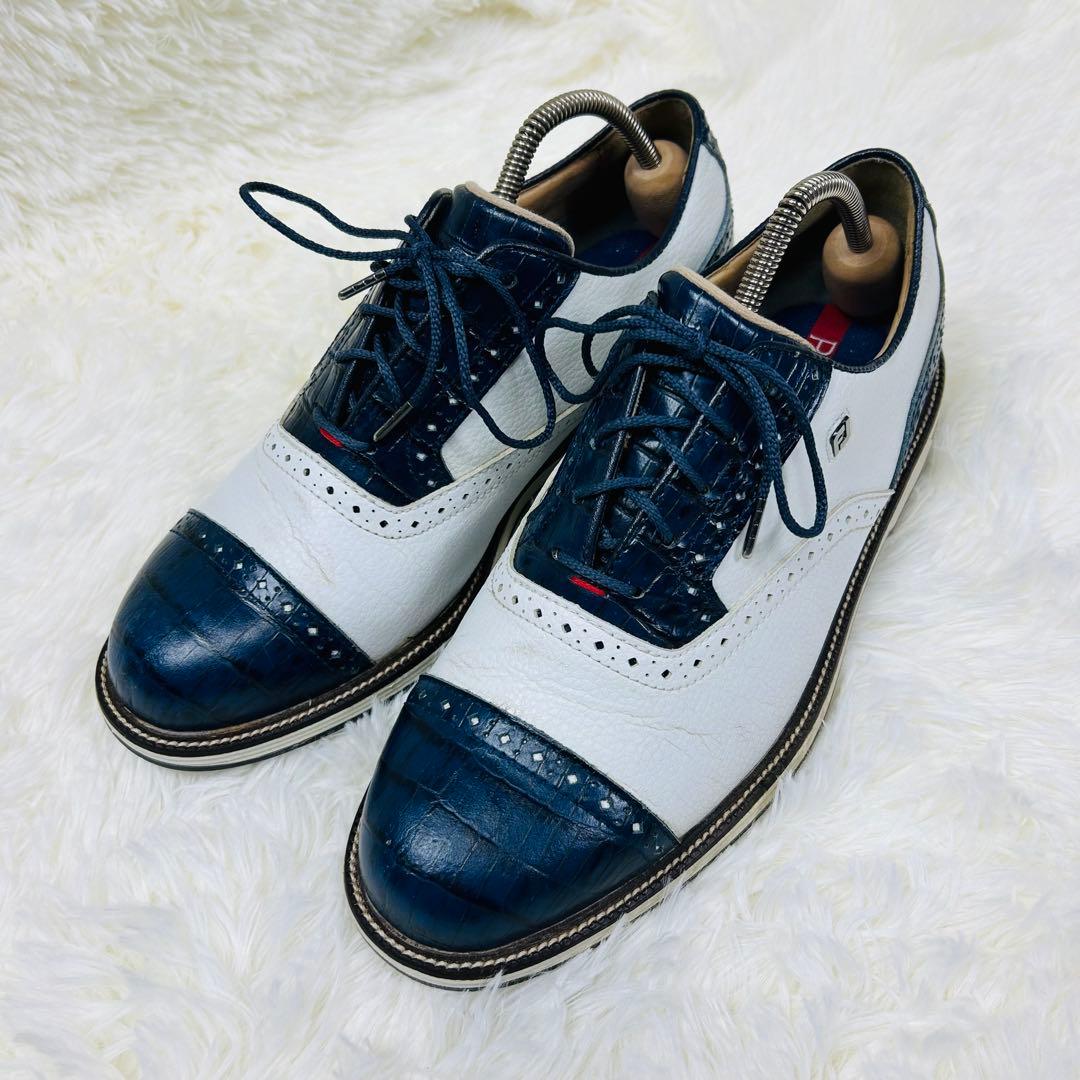 FootJoyドライジョイズ プレミア ターロウ 25.5 ウィングチップ