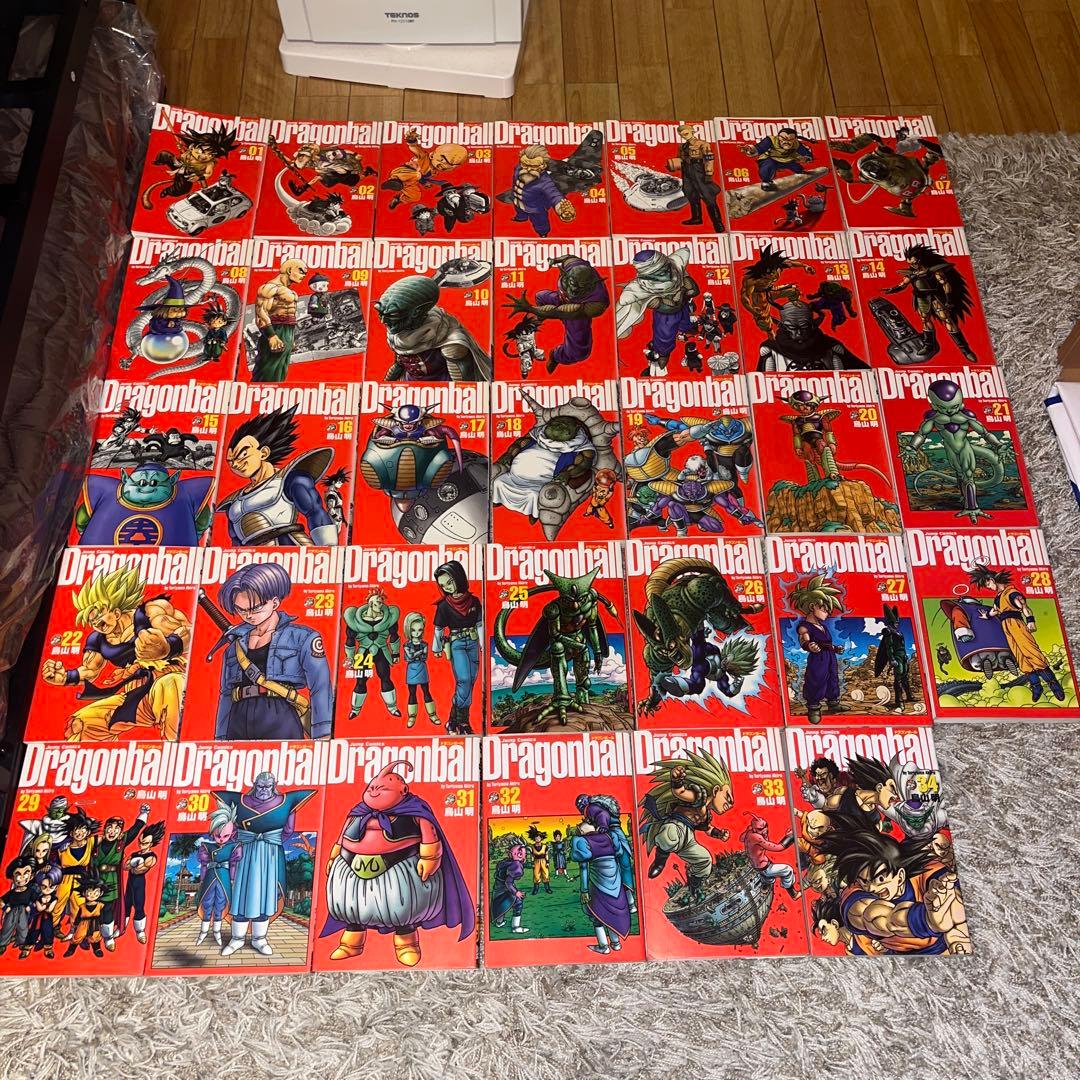ドラゴンボール 全巻セット(1巻-34巻)