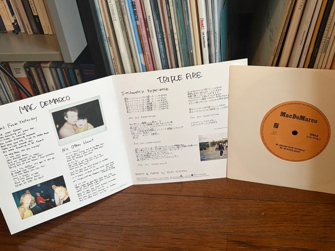 Mac DeMarco トリプルファイヤー　スプリットレコード
