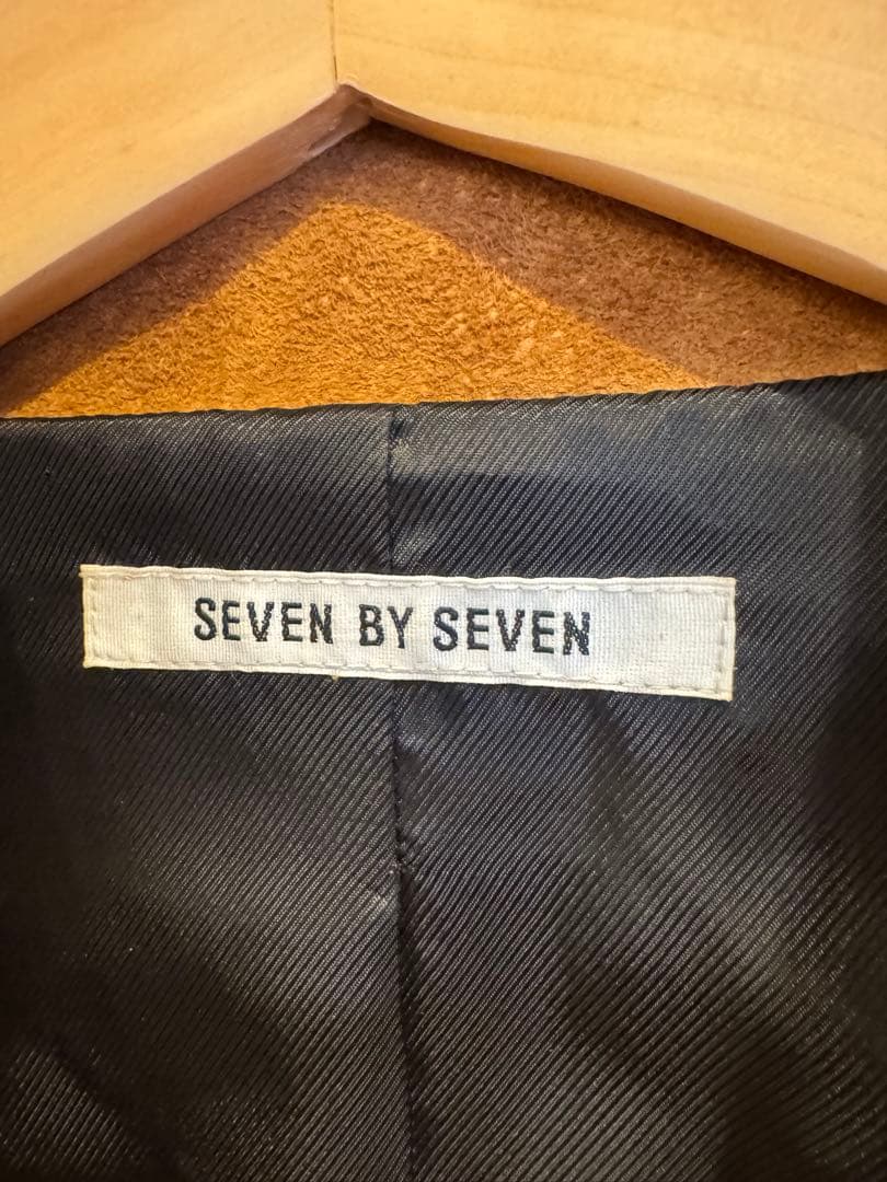 ごぶれいさん専用 キムタク着 SEVEN BY SEVEN レザー ライダース