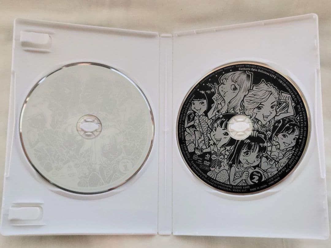 美品　ガチャリックスピン　限定版　Delicious tour DVD