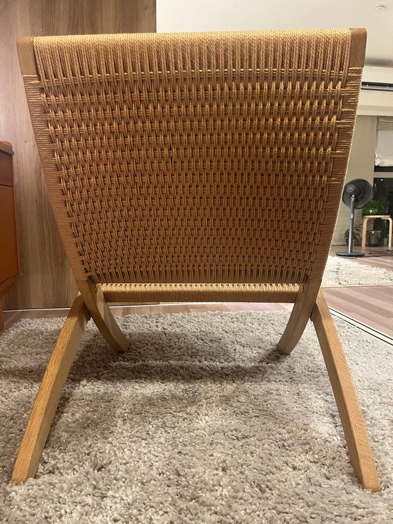 【正規品】カールハンセン キューバチェア オーク材 ソープ仕上 ペーパーコード