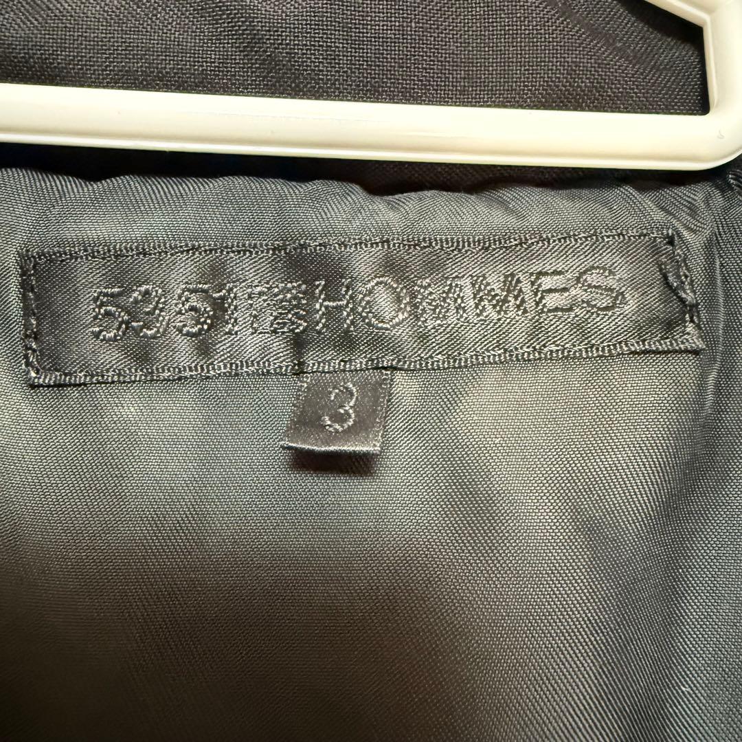 【美品】5351POUR LES HOMMES BLACK LINEダウンベスト