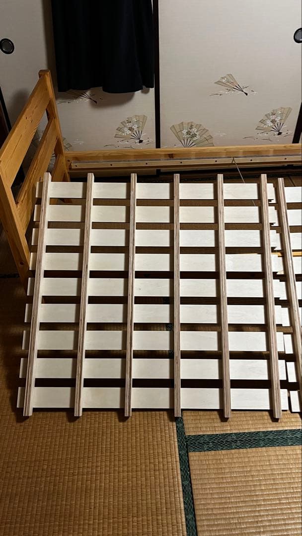 無印良品 木製ベッド パイン材 シングル 埼玉県熊谷周辺の待ち合わせ受取or配送