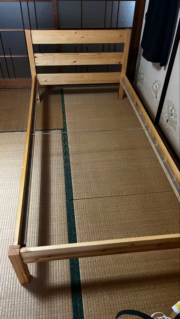 無印良品 木製ベッド パイン材 シングル 埼玉県熊谷周辺の待ち合わせ受取or配送