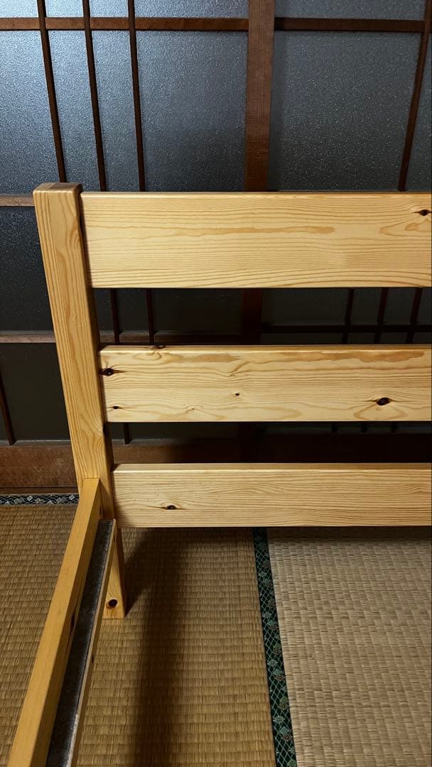 無印良品 木製ベッド パイン材 シングル 埼玉県熊谷周辺の待ち合わせ受取or配送